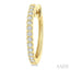 Diamond Hoop Earrings