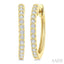 Diamond Hoop Earrings