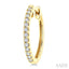Diamond Hoop Earrings