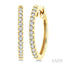 Diamond Hoop Earrings