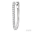 Diamond Hoop Earrings