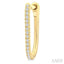 Diamond Hoop Earrings