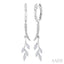 Leaf Diamond Fashion Earrings