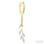 Leaf Diamond Fashion Earrings