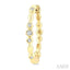 Diamond Fashion Hoop Earrings