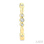 Diamond Fashion Hoop Earrings