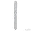 Pave Set Diamond Fashion Hoop Earrings