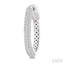 Pave Set Diamond Fashion Hoop Earrings