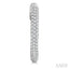 Pave Set Diamond Fashion Hoop Earrings