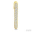 Pave Set Diamond Fashion Hoop Earrings