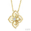 Blossom Medallion Diamond Fashion Pendant