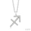 Sagittarius Zodiac Diamond Pendant