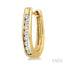 Diamond Hoop Earrings