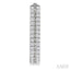 Double Row Diamond Hoop Earrings