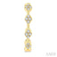 Diamond Fashion Hoop Earrings