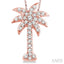 Palm Tree Diamond Fashion Pendant