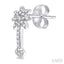 Palm Tree Diamond Fashion Earrings