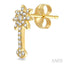 Palm Tree Diamond Fashion Earrings