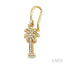 Palm Tree Diamond Fashion Earrings