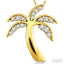 Palm Tree Diamond Fashion Pendant