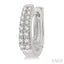 Petite Diamond Huggie Fashion Earrings