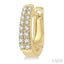 Petite Diamond Huggie Fashion Earrings