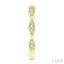 Diamond Fashion Hoop Earrings