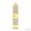 Pyramid Diamond Huggie Fashion Earrings