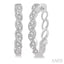 Diamond Hoop Earrings