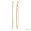 Inside-Out Diamond Skinny Hoop Earrings