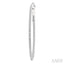 Inside-Out Diamond Skinny Hoop Earrings
