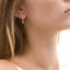 Inside-Out Diamond Skinny Hoop Earrings