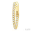 Inside-Out Diamond Skinny Hoop Earrings