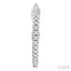 Inside-Out Diamond Skinny Hoop Earrings