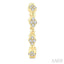 Art Deco Diamond Fashion Hoop Earrings