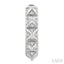 Bold Pyramid Diamond Fashion Hoop Earrings