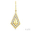 Kite Shape Diamond Fashion Earrings