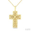 Cross Diamond Fashion Pendant