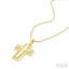 Cross Diamond Fashion Pendant