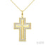 Cross Diamond Fashion Pendant