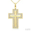 Cross Diamond Fashion Pendant