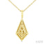 Kite Shape Diamond Fashion Pendant