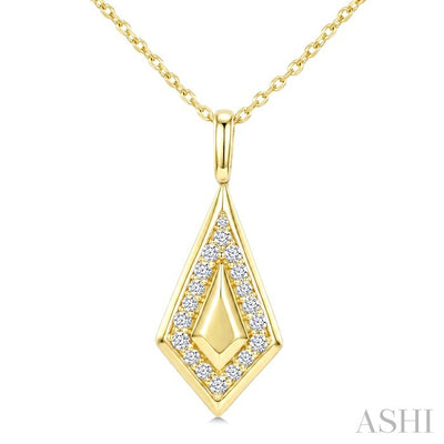 Kite Shape Diamond Fashion Pendant