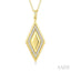 Rhombus Shape Diamond Fashion Pendant