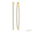 Inside-Out Diamond Hoop Earrings