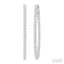 Inside-Out Diamond Oval Hoop Earrings