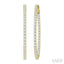 Inside-Out Diamond Oval Hoop Earrings