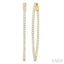 Inside-Out Diamond Hoop Earrings