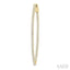 Inside-Out Diamond Oval Hoop Earrings