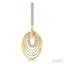 Aeris Gold Drop Diamond Fashion Earrings